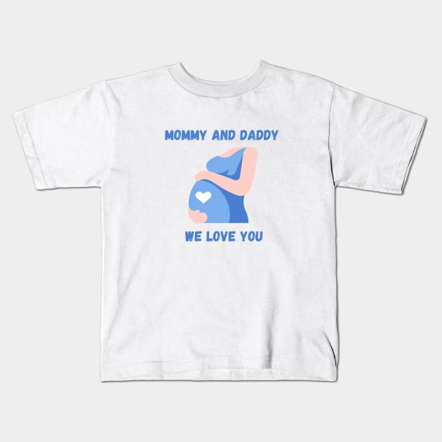 phrases for pregnant women Kids T-Shirt by Dress Well Shop